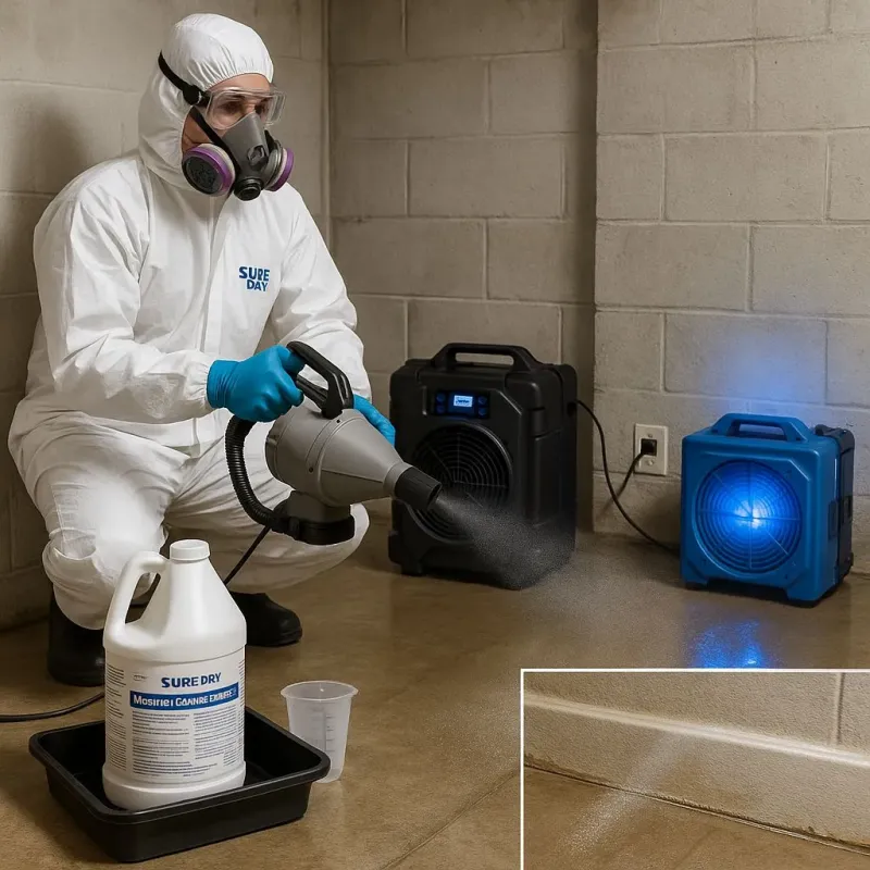 Sanitization and Odor Removal process in Holton, KS