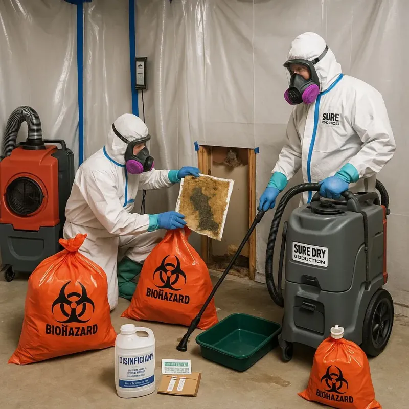 Contaminated Water Handling Protocols process in Holton, KS