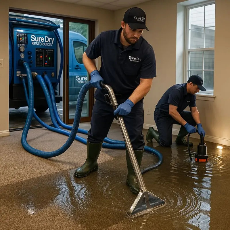 Water Extraction and Removal process in Holton, KS